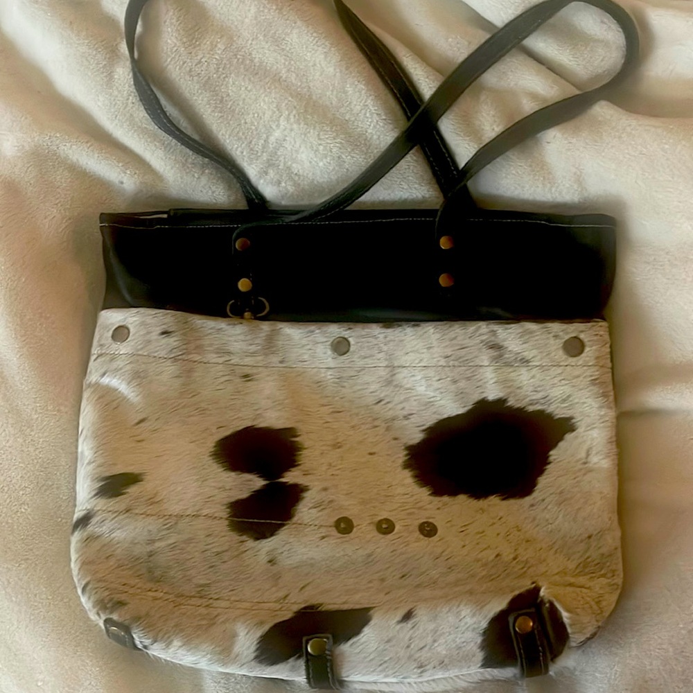 Myra cowhide bag.